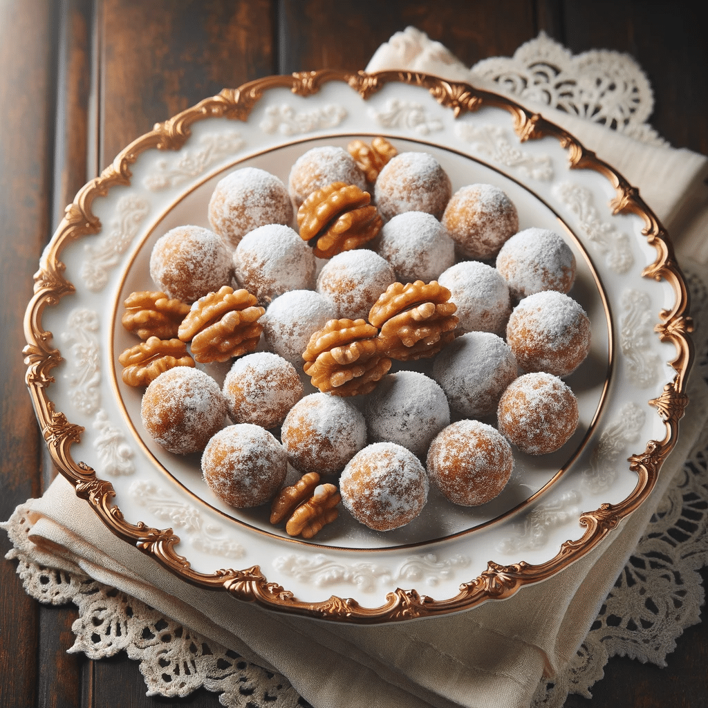 receta de bolitas de nuez