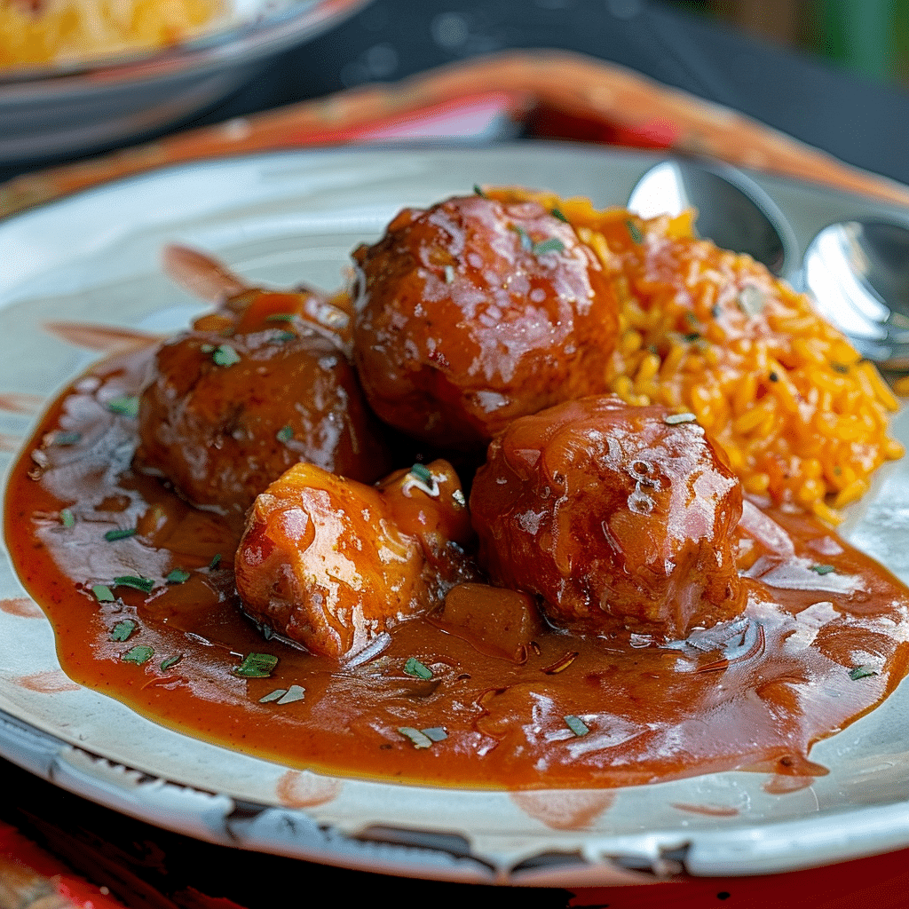 Albondigas de Pollo Receta Mexicana