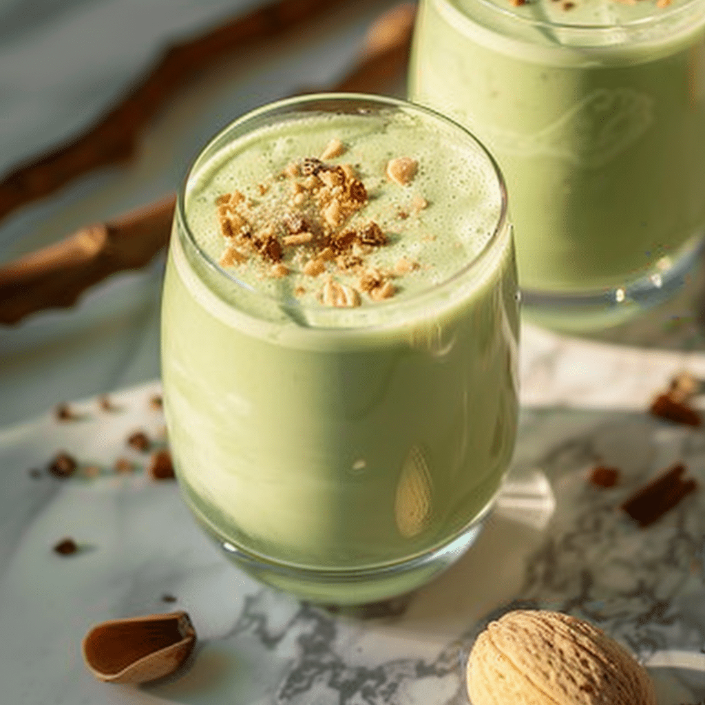Un delicioso coquito de pistacho listo para compartir, receta de Chef Goya