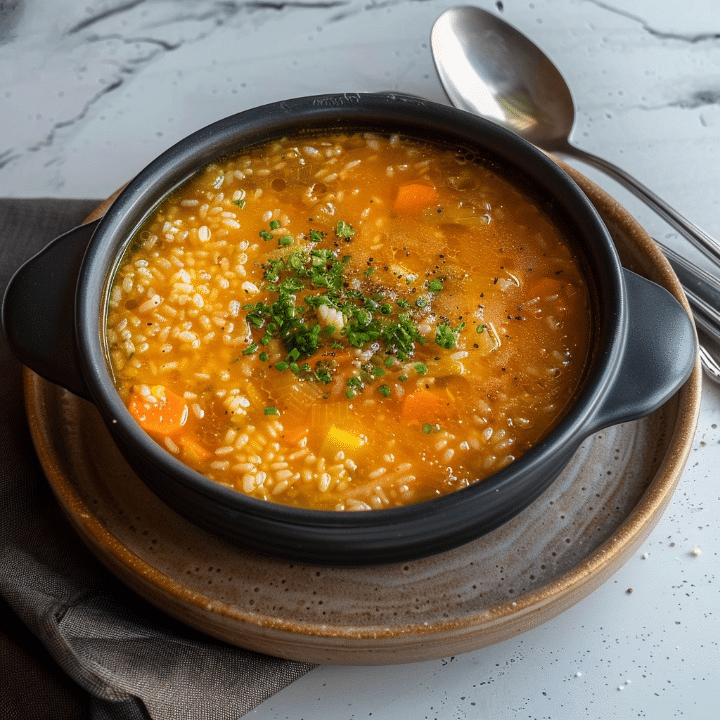 Sopa de Arroz Receta