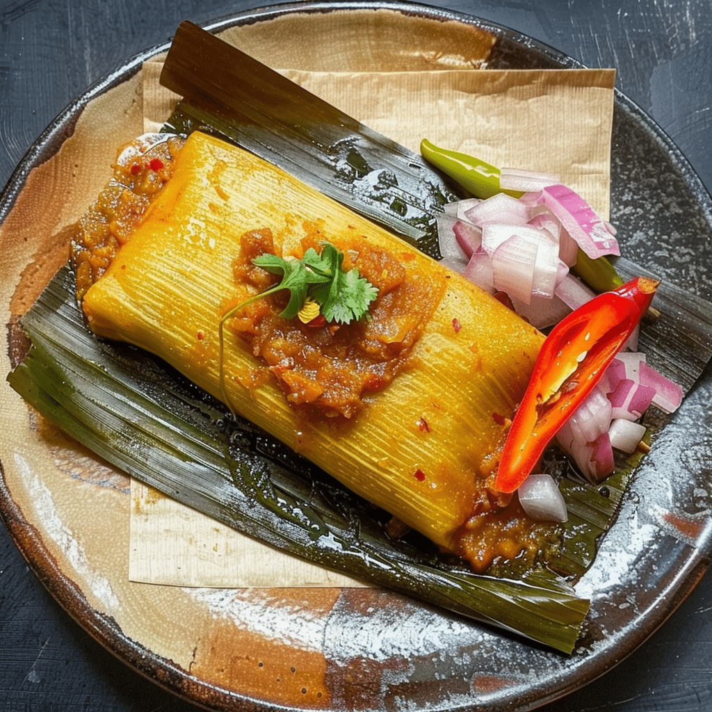Un delicioso tamal peruano para disfrutar en culquier momento del dia, receta de Chef Goya