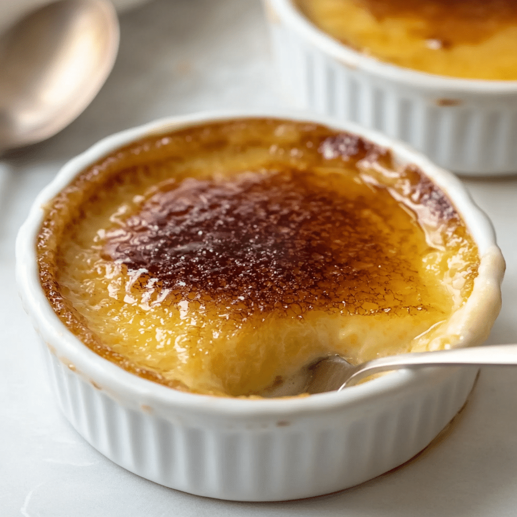 Un delicioso Crème Brûlée, si deseas sorprender a tus amigos y familia con un postre unico, receta de Chef Goya.