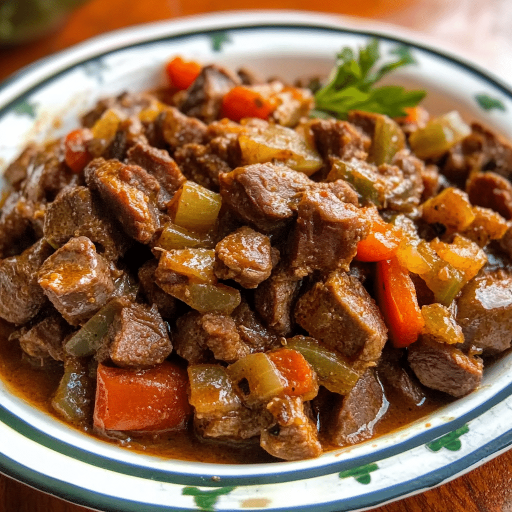 Un plato con candinga hondureña, si deseas una receta diferente para tu almuerzo, receta de Chef Goya.