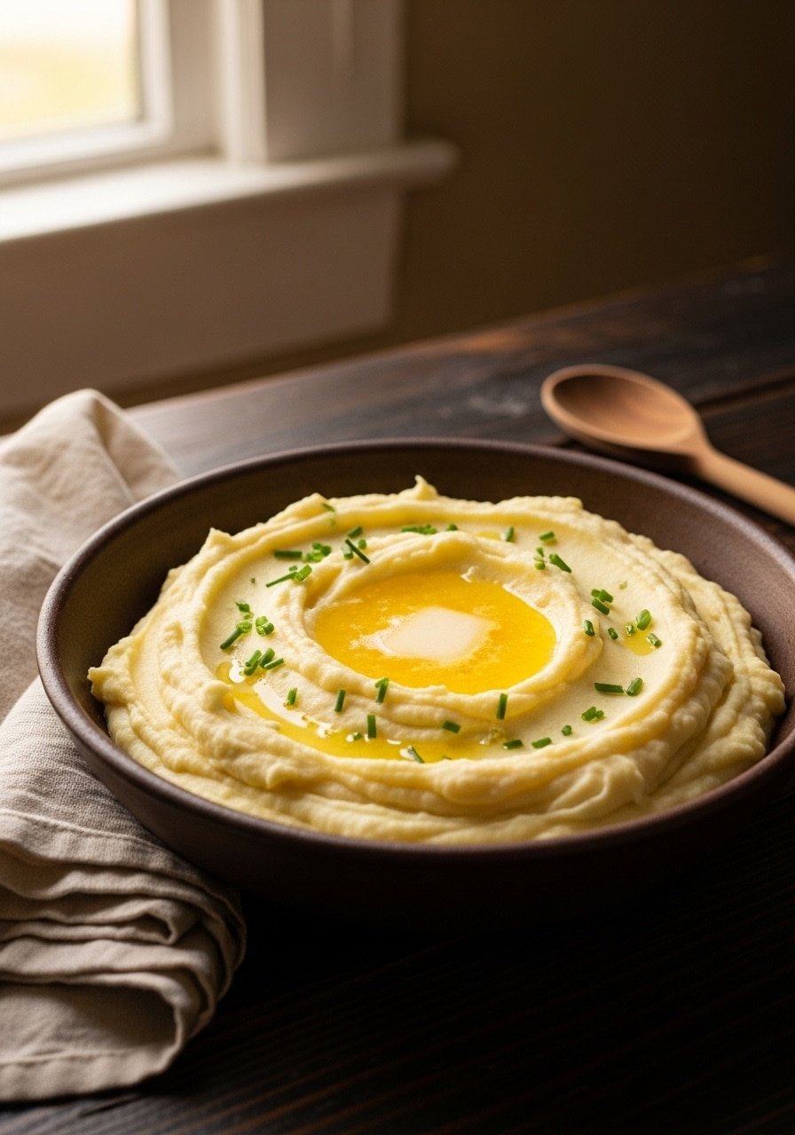 Papa Majada Puertorriqueña: Receta Cremosa con Ajo y Queso